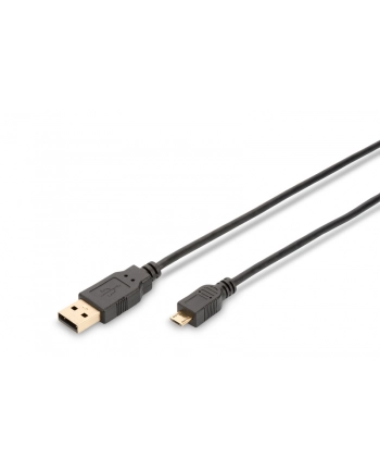 ednet Micro USB 2.0 Connection Cable USB A to Micro B 1,8 m