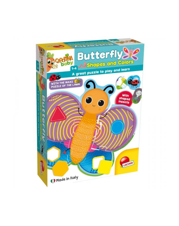 lisciani giochi Carotina Baby Motyl kształty i kolory 72156 LISCIANI główny