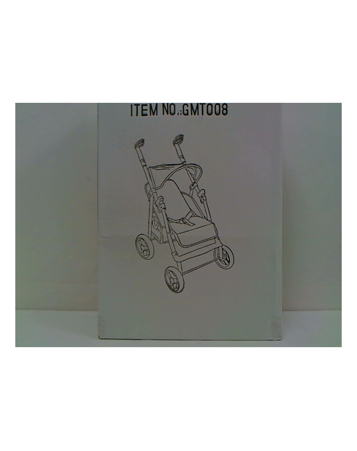 gazelo Wózek spacerówka dla lalek w pudełku GMT008 główny