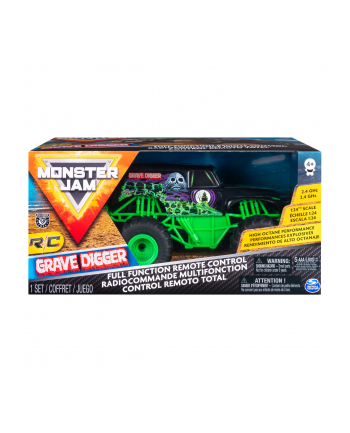 Monster Jam 1:24 na radio GRAVEDIGGER 6044955 Spin Master