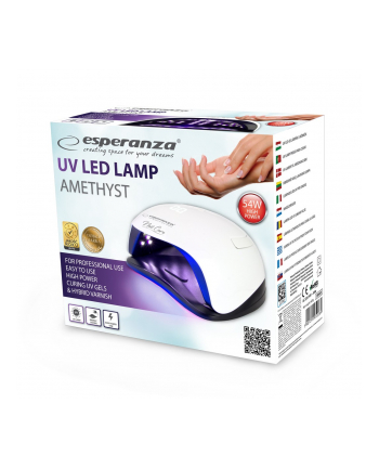 esperanza Lampa UV LED do lakieru hybrydowago Amethyst 54W