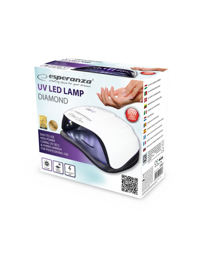 esperanza Lampa UV LED do lakieru hybrydowego DIAMOND główny