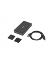 natec Kieszeń zewnętrzna HDD/SSD Sata Oyster Pro 2,5cala USB 3.0 czarna  aluminium slim - nr 10