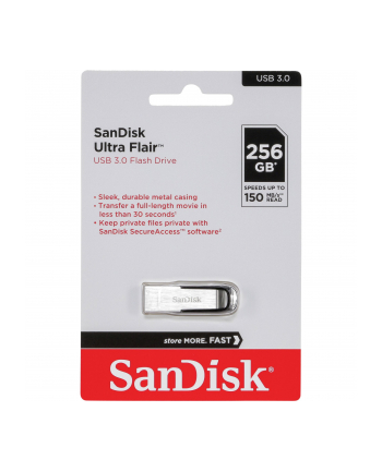 sandisk Pendrive ULTRA FLAIR USB 3.0 256GB 150MB/s