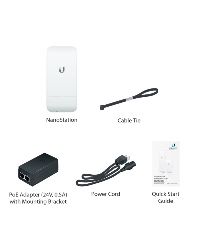 ubiquiti Punkt dostępowy CPE NanoStation M2 Loco LocoM2 główny