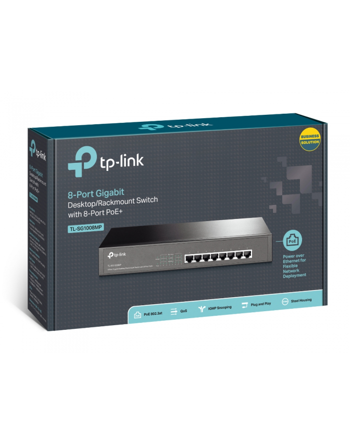 tp-link Przełącznik SG1008MP 8x1GB PoE+ główny