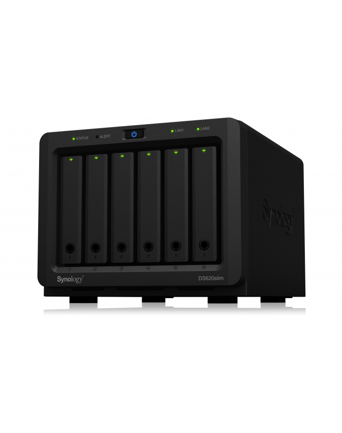 synology NAS DS620slim 6x0HDD 2,5Ghz 2GB DDR3L 2xUSB3.0 2xRJ45 główny