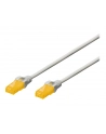 Kabel Digitus patch cord UTP, CAT.6A, szary, 5m, 15 LGW - nr 8