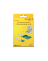 Delock konwerter M.2 Key A+E male > Mini PCI-E - nr 22