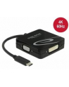 Delock Adapter USB-C > VGA / HDMI / DVI albo DP, czarny - nr 10