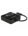 Delock Adapter USB-C > VGA / HDMI / DVI albo DP, czarny - nr 13