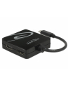 Delock Adapter USB-C > VGA / HDMI / DVI albo DP, czarny - nr 18