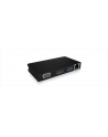 IcyBox Stacja dokująca z zintegrowanym kablem USB Type-C, HDMI, VGA, Czarna - nr 2