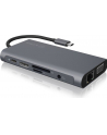 IcyBox Stacja dokująca USB Type-C, 3xUSB, HDMI 4k@30Hz, VGA, SD/microSD - nr 15