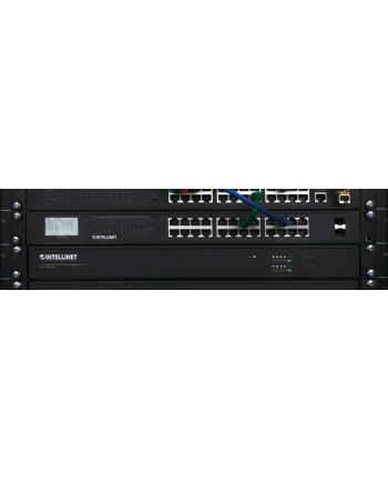 Intellinet Switch AV GIGABIT 8x RJ45 PoE+ / 2x SFP / zarządzalny / L2+