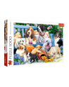 Puzzle 500el Psy w ogrodzie 10556 Trefl - nr 3