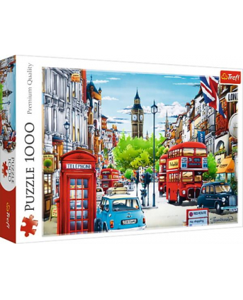 Puzzle 1000 Ulica Londynu 10557 Trefl