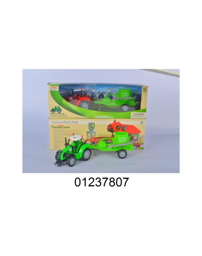 dromader Traktor z przyczepą w pudełku FA17-48 główny