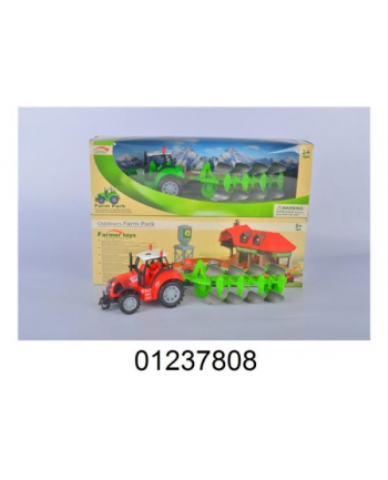 dromader Traktor z przyczepą w pudełku FA17-49