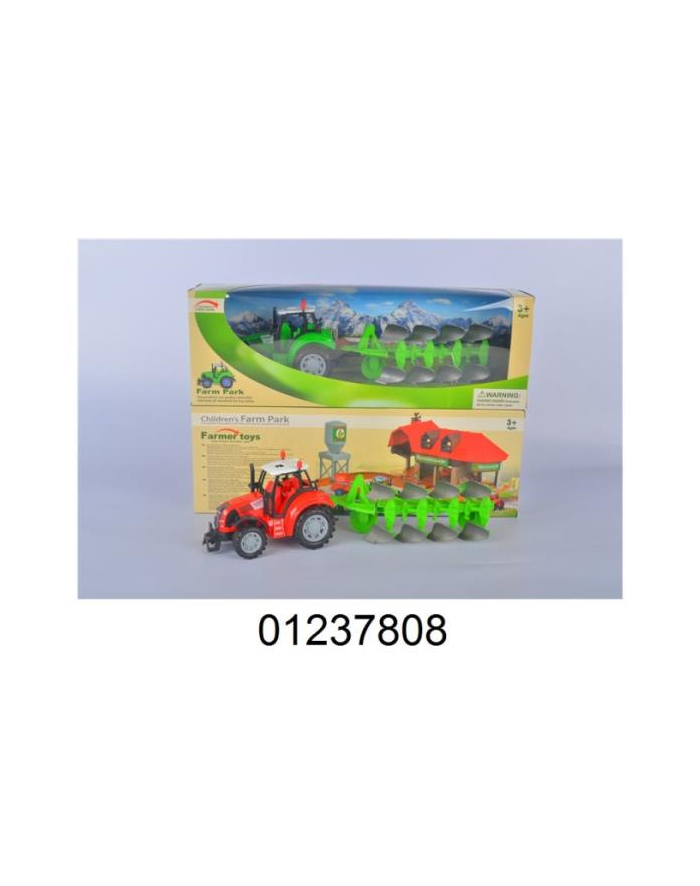dromader Traktor z przyczepą w pudełku FA17-49 główny