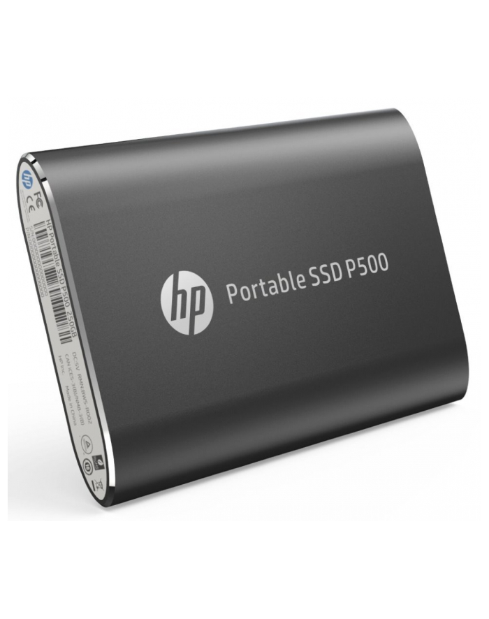 HP Dysk zewnętrzny P500 250GB, USB 3.1 Type-C, Czarny główny