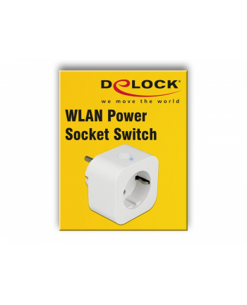 Delock Gniazdko SMART Home Plug WIFI 2,4GHz, 10A, MQTT