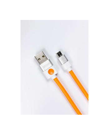 lark Kabel USB do Micro USB Origami 1m pomarańczowy