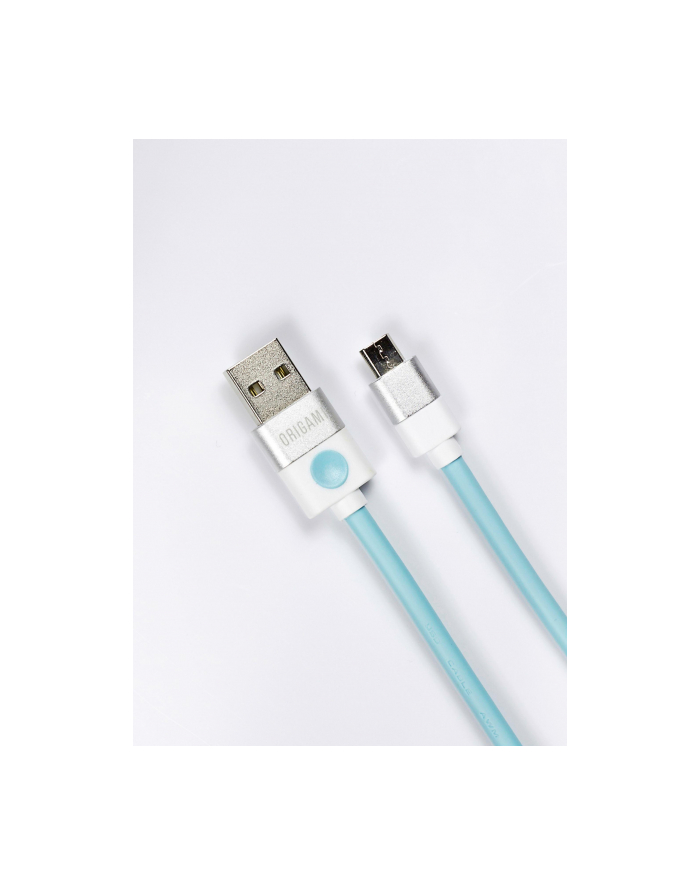 lark Kabel USB do Micro USB Origami 2m niebieski główny