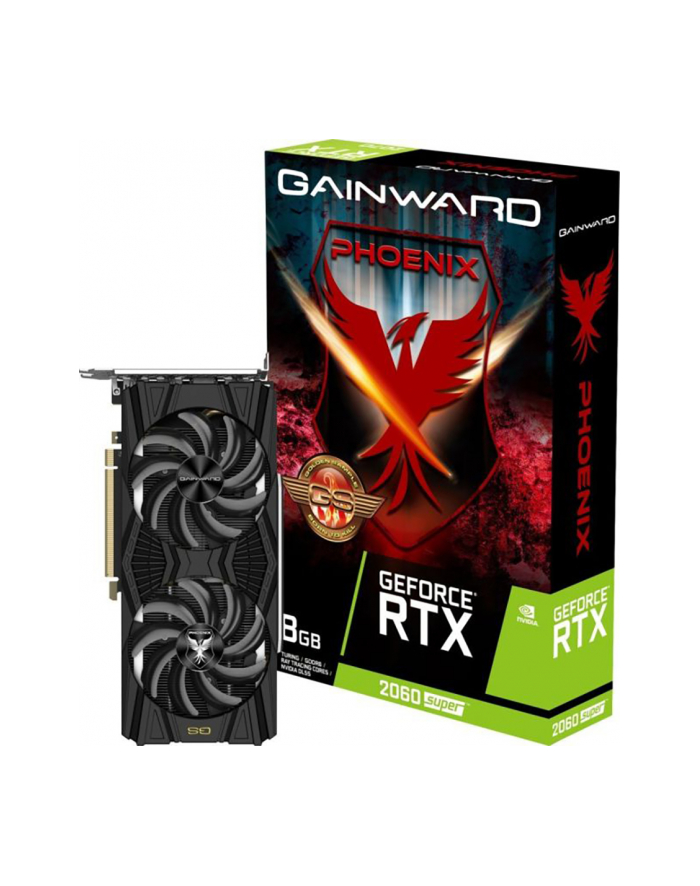 GAINWARD GeForce RTX 2060 Super Phoenix GS, 8GB GDDR6, 3xDP, HDMI główny