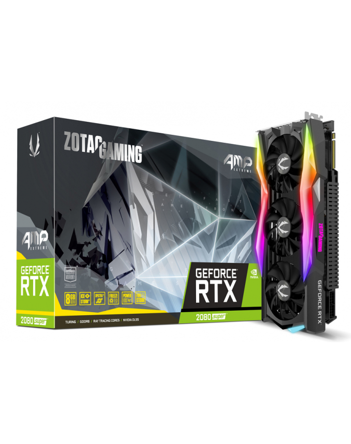 ZOTAC GAMING GeForce RTX 2080 SUPER AMP Extreme, 8GB GDDR6, HDMI, 3xDP główny