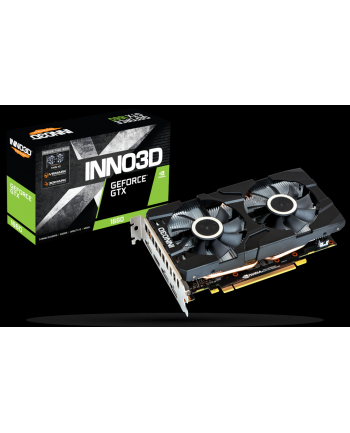 INNO3D GeForce GTX 1660 TWIN X2, 6GB GDDR5, HDMI, 3xDP