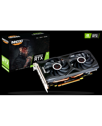 INNO3D GEFORCE RTX 2060 SUPER TWIN X2 OC, 8GB GDDR6, 3xDP, HDMI