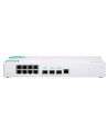 QNAP QSW-308-1C, 8x1GbE, 3x10Gb SFP+ ports, shared 1x10GbE BASE-T - nr 1