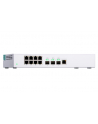 QNAP QSW-308-1C, 8x1GbE, 3x10Gb SFP+ ports, shared 1x10GbE BASE-T - nr 25