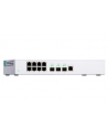 QNAP QSW-308-1C, 8x1GbE, 3x10Gb SFP+ ports, shared 1x10GbE BASE-T - nr 35