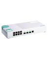 QNAP QSW-308-1C, 8x1GbE, 3x10Gb SFP+ ports, shared 1x10GbE BASE-T - nr 48