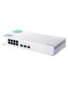 QNAP QSW-308S Eight 1GbE NBASE-T ports, Three 10GbE SFP+ unmanaged switch - nr 92