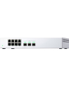 QNAP QSW-308S Eight 1GbE NBASE-T ports, Three 10GbE SFP+ unmanaged switch - nr 80