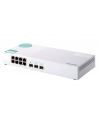 QNAP QSW-308S Eight 1GbE NBASE-T ports, Three 10GbE SFP+ unmanaged switch - nr 82