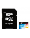 silicon power Karta pamięci microSDHC 64GB U3 30MB/S Superior + Adapter - nr 10