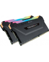 Corsair VENGEANCE RGB PRO, 16GB (2 x 8GB), DDR4, DRAM, 3600MHz, C18, Black - nr 16