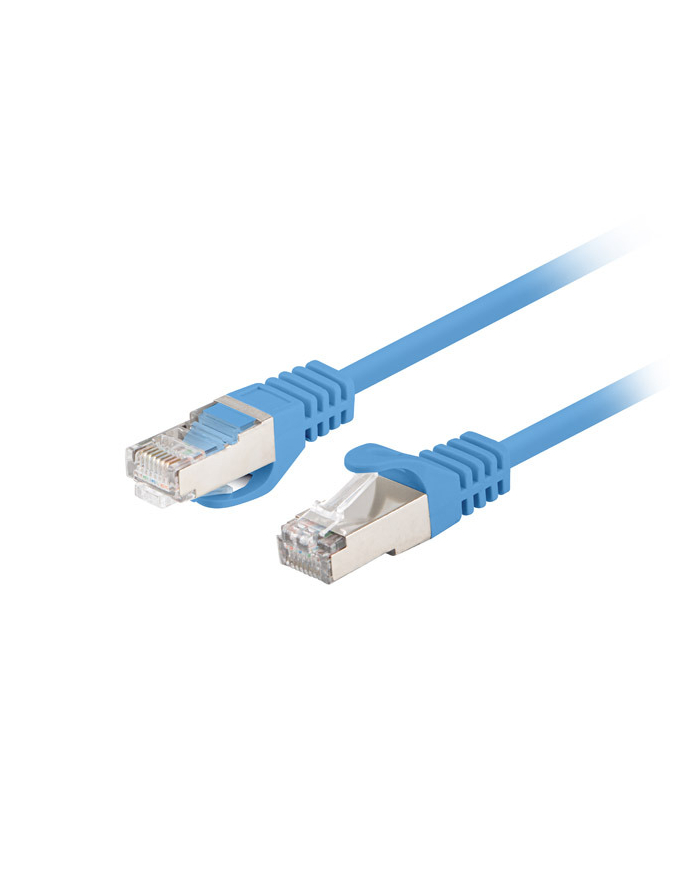 Lanberg Patchcord RJ45 cat.6 FTP 0.25m niebieski główny