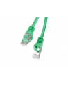 Lanberg Patchcord RJ45 cat.6 FTP 0.25m zielony - nr 2