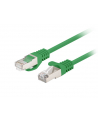 Lanberg Patchcord RJ45 cat.6 FTP 0.25m zielony - nr 9