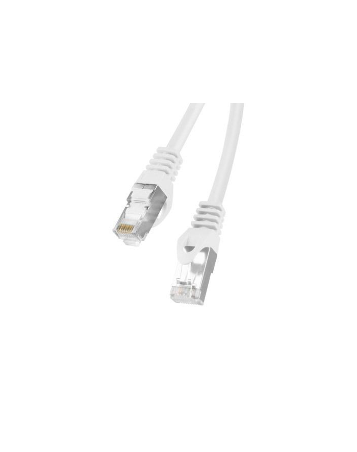 Lanberg Patchcord RJ45 cat.6 FTP 0.5m biały główny