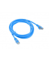 Lanberg Patchcord RJ45 cat.6 FTP 1m niebieski - nr 2