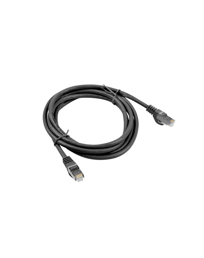 Lanberg Patchcord RJ45 cat.6 FTP 1.5m czarny główny