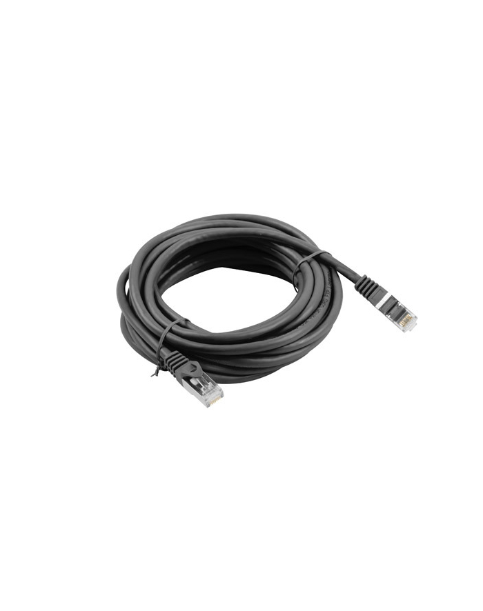 Lanberg Patchcord RJ45 cat.6 FTP 10m czarny główny