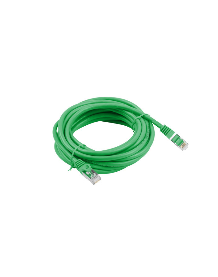 Lanberg Patchcord RJ45 cat.6 FTP 10m zielony główny