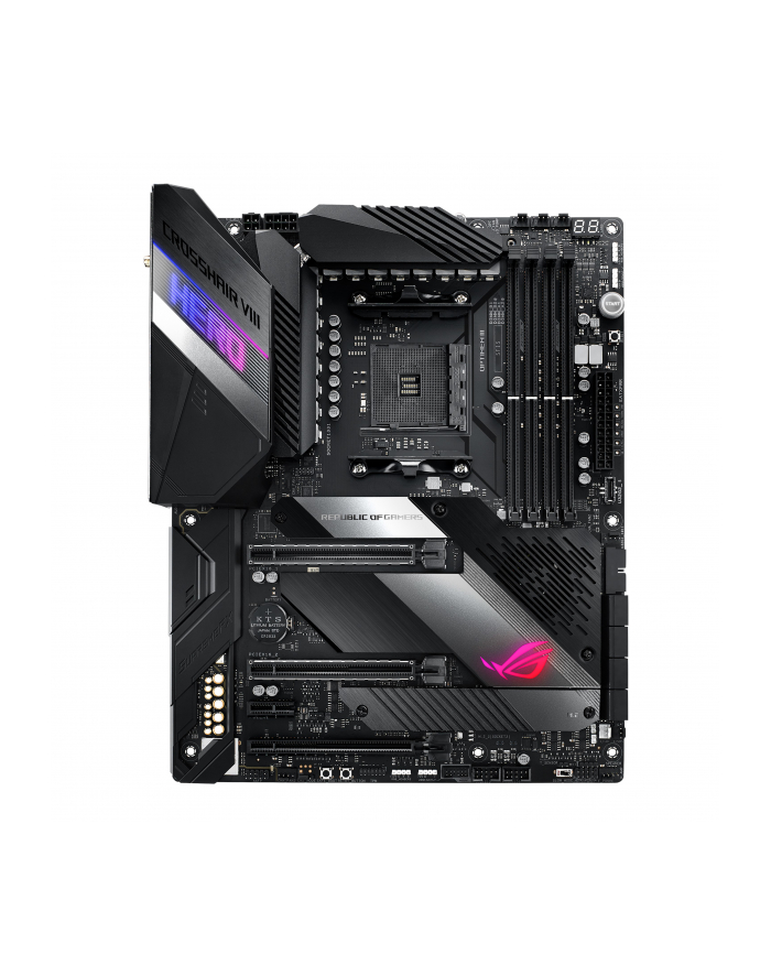 ASUS ROG Crosshair VIII Hero (Wi-Fi), AM4, X570, 4 DDR4/ 128 GB, 8 SATA 6Gb/s główny